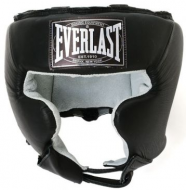 Шлем Everlast с защитой щек USA Boxing Cheek XL чёрный 620601U